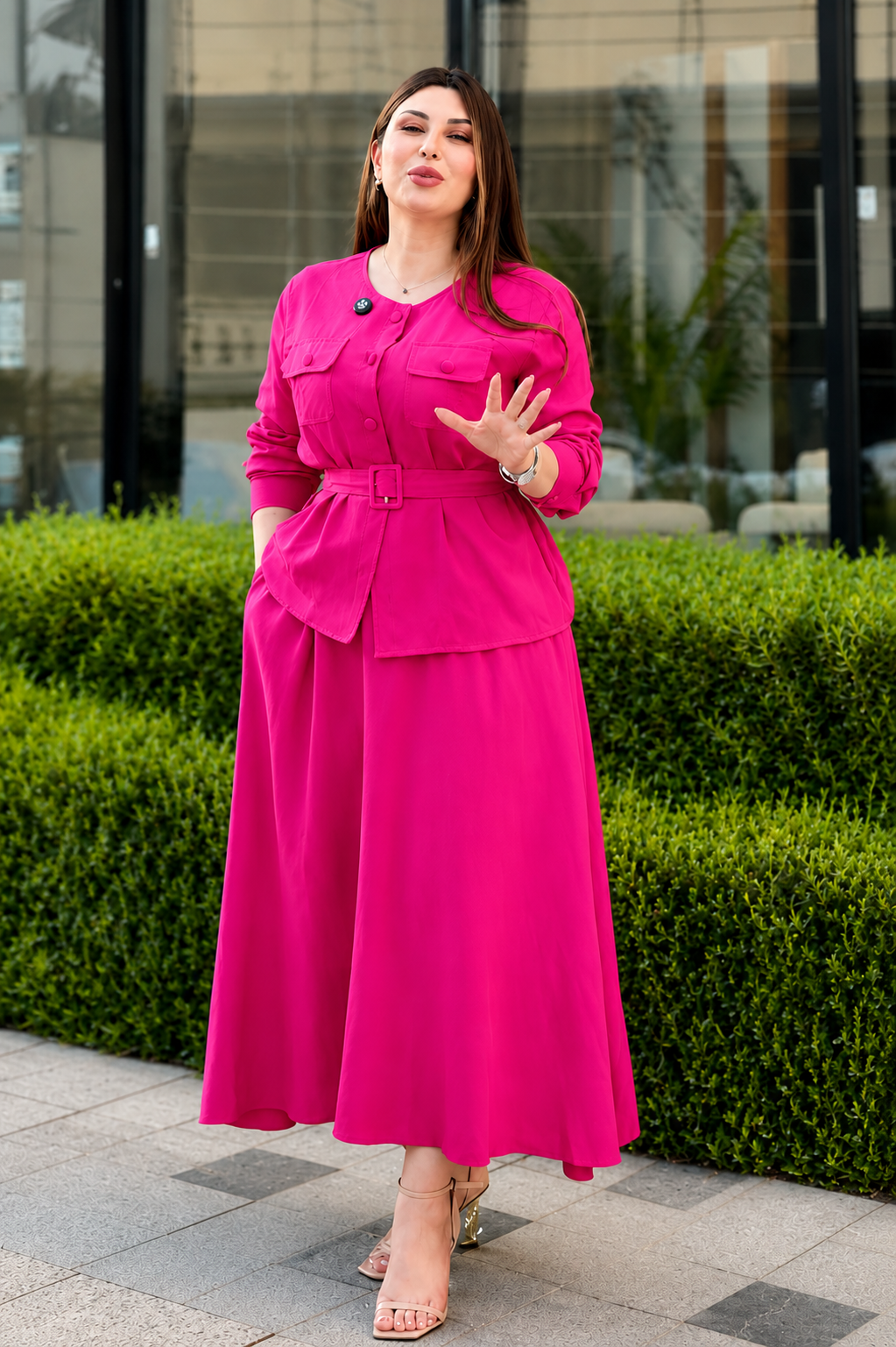 Pink New Women's Co-Ord Set