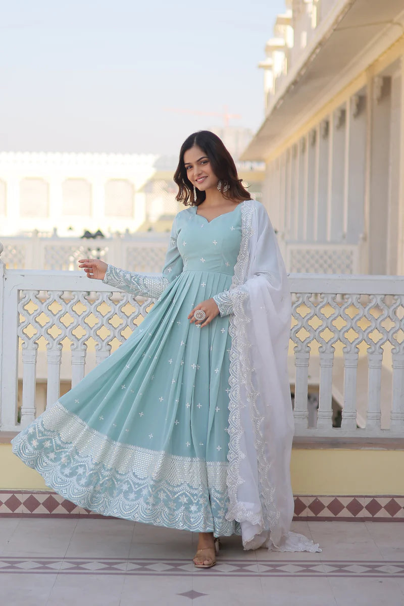 Premium Designer Anarkali Gown