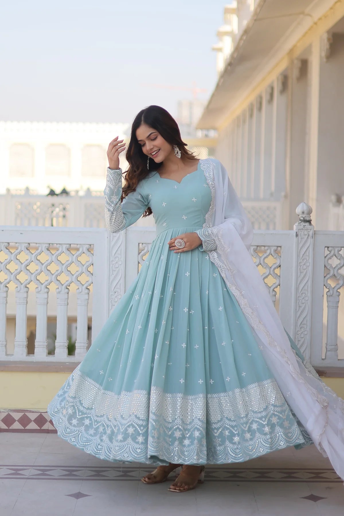 Premium Designer Anarkali Gown