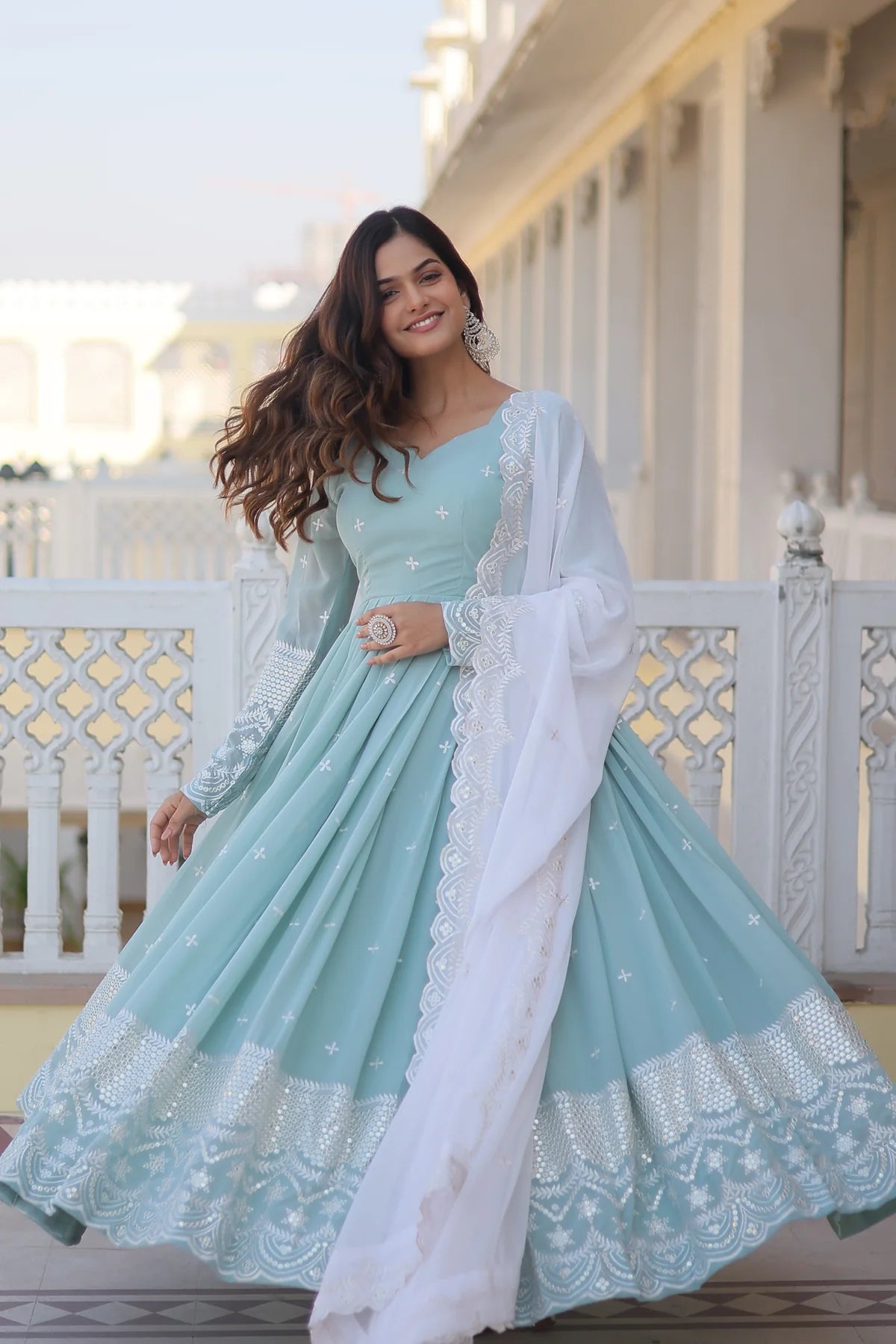 Premium Designer Anarkali Gown