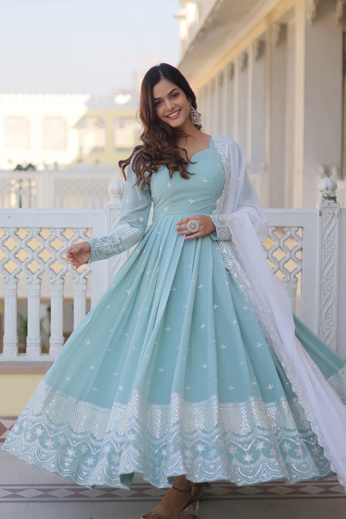 Premium Designer Anarkali Gown