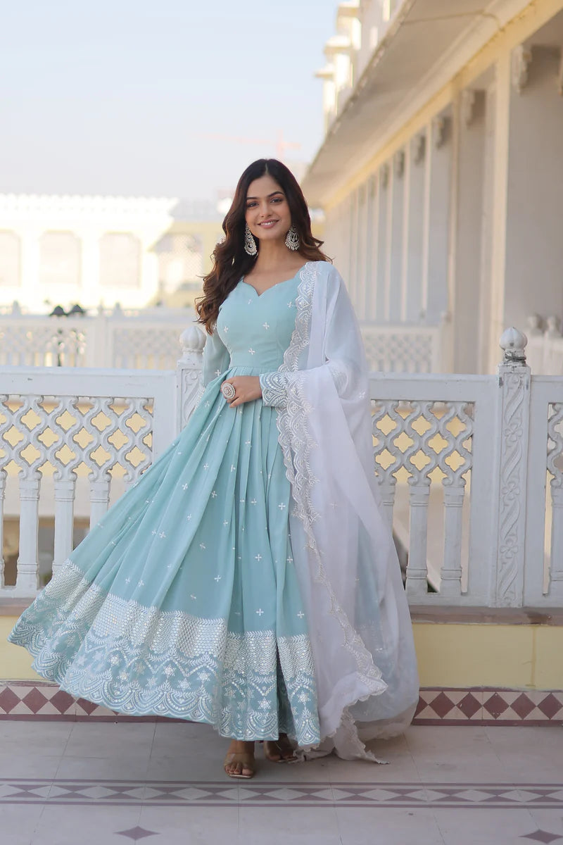 Premium Designer Anarkali Gown