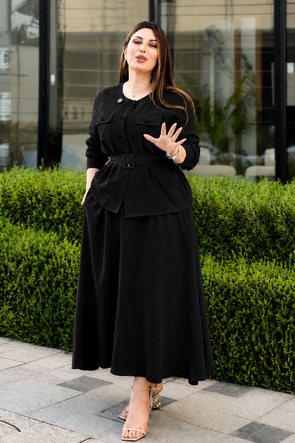 Black New Women's Co-Ord Set
