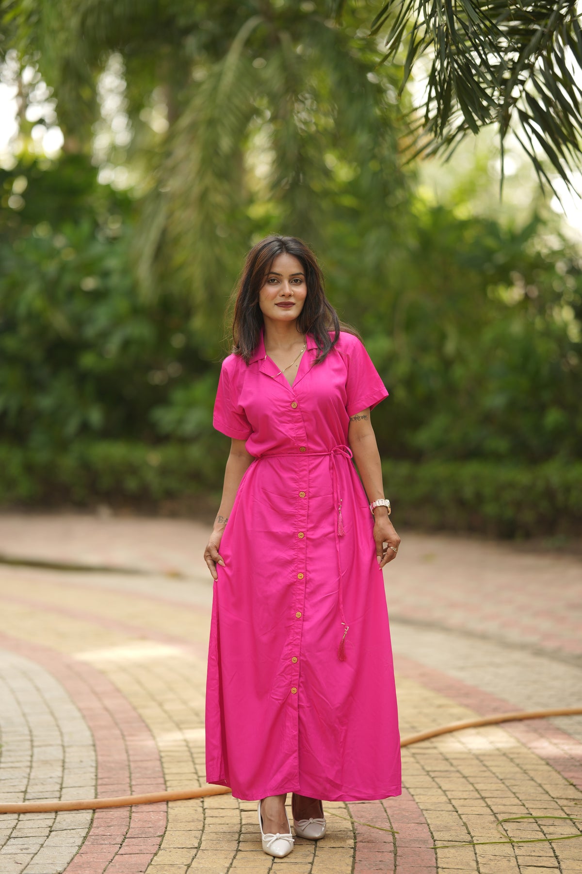Pink New Designer Dress For Women