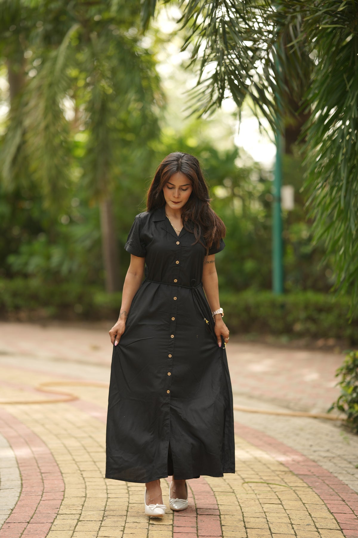 Black New Designer Dress For Women