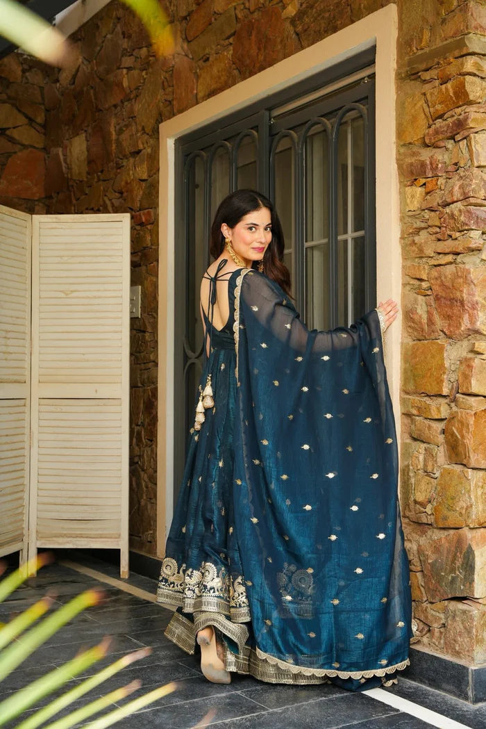 Azira Rama  Color Premium Anarkali Suit Set