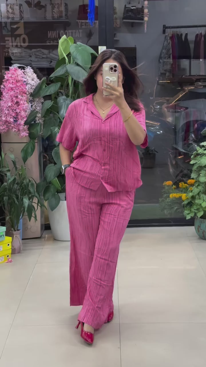 Pure Linen Co-ord Set